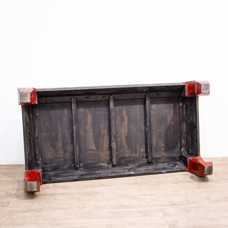 Chinoiserie Low Painted Opium Coffee Table - Image 11