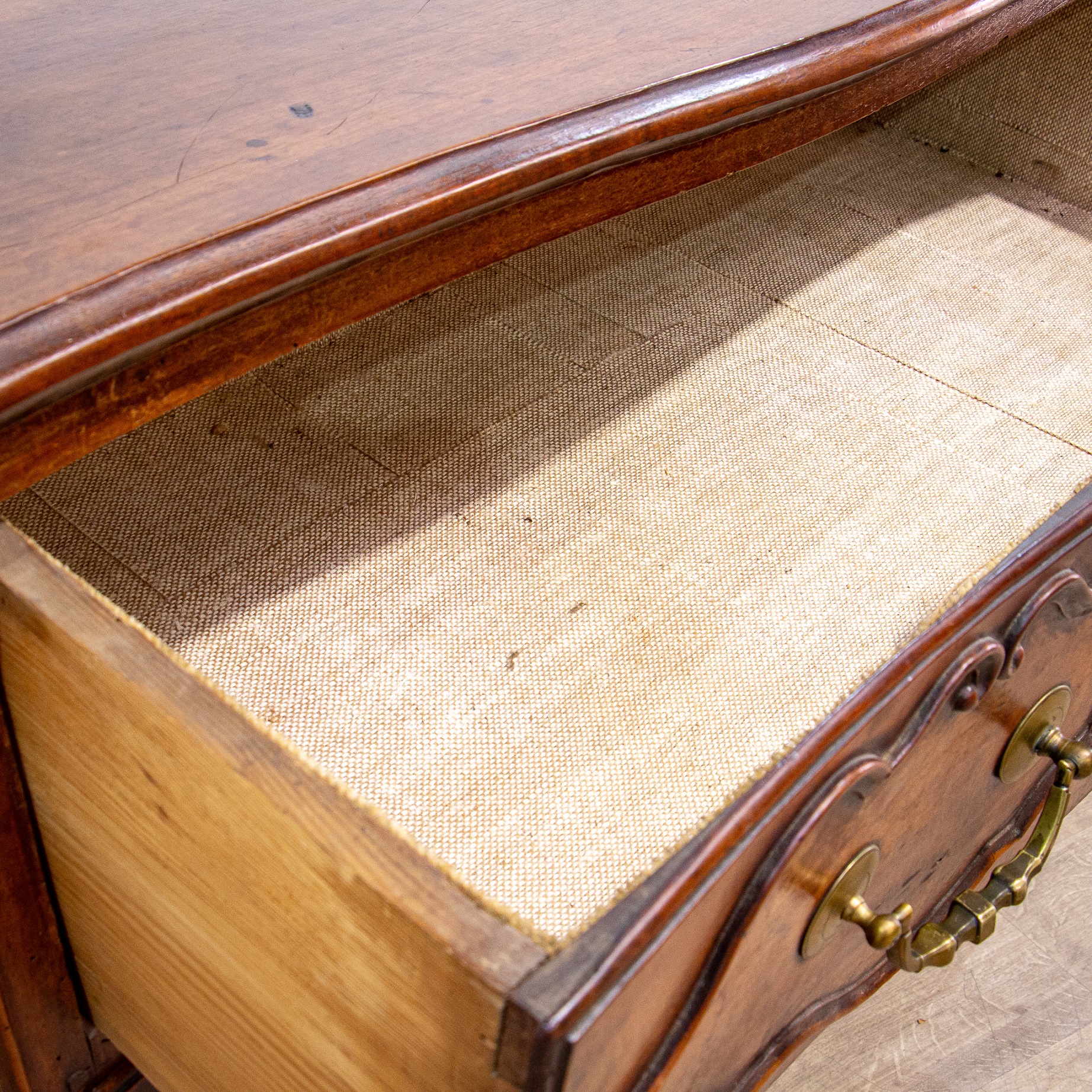 Louis XV French Walnut Provincial Commode