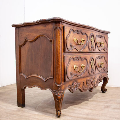 Louis XV French Walnut Provincial Commode - Image 3