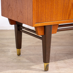 Mid Century Scandinavian Teak Sideboard Cabinet