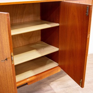 Mid Century Scandinavian Teak Sideboard Cabinet