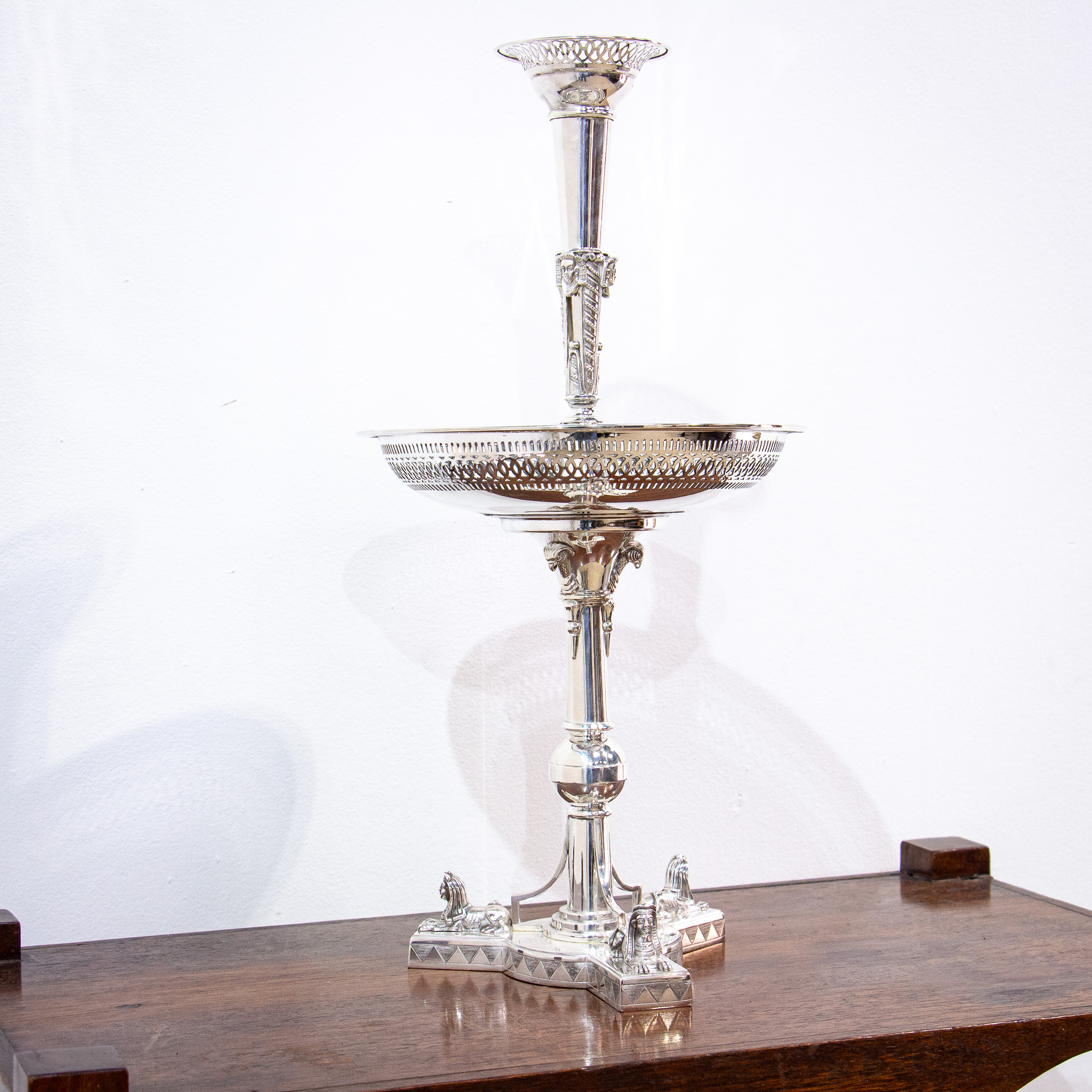 Egyptian Revival Victorian Centrepiece