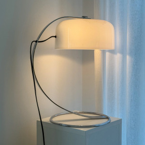 Tropic Chrome-Plated Steel Desk Lamp by Raak, 1970