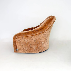 Club Chair with Ottoman by Pierre Cardin, 1970