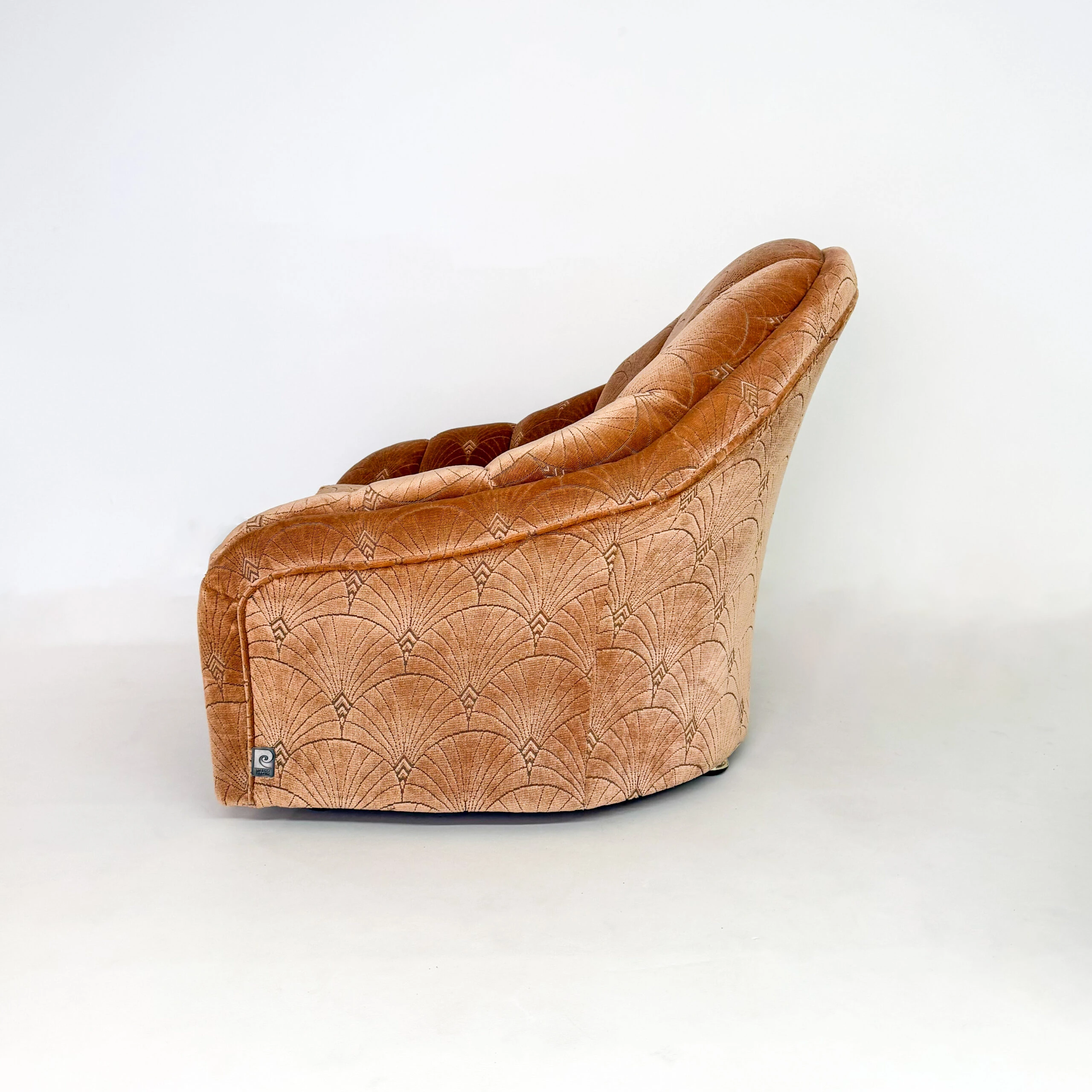 Club Chair with Ottoman by Pierre Cardin, 1970