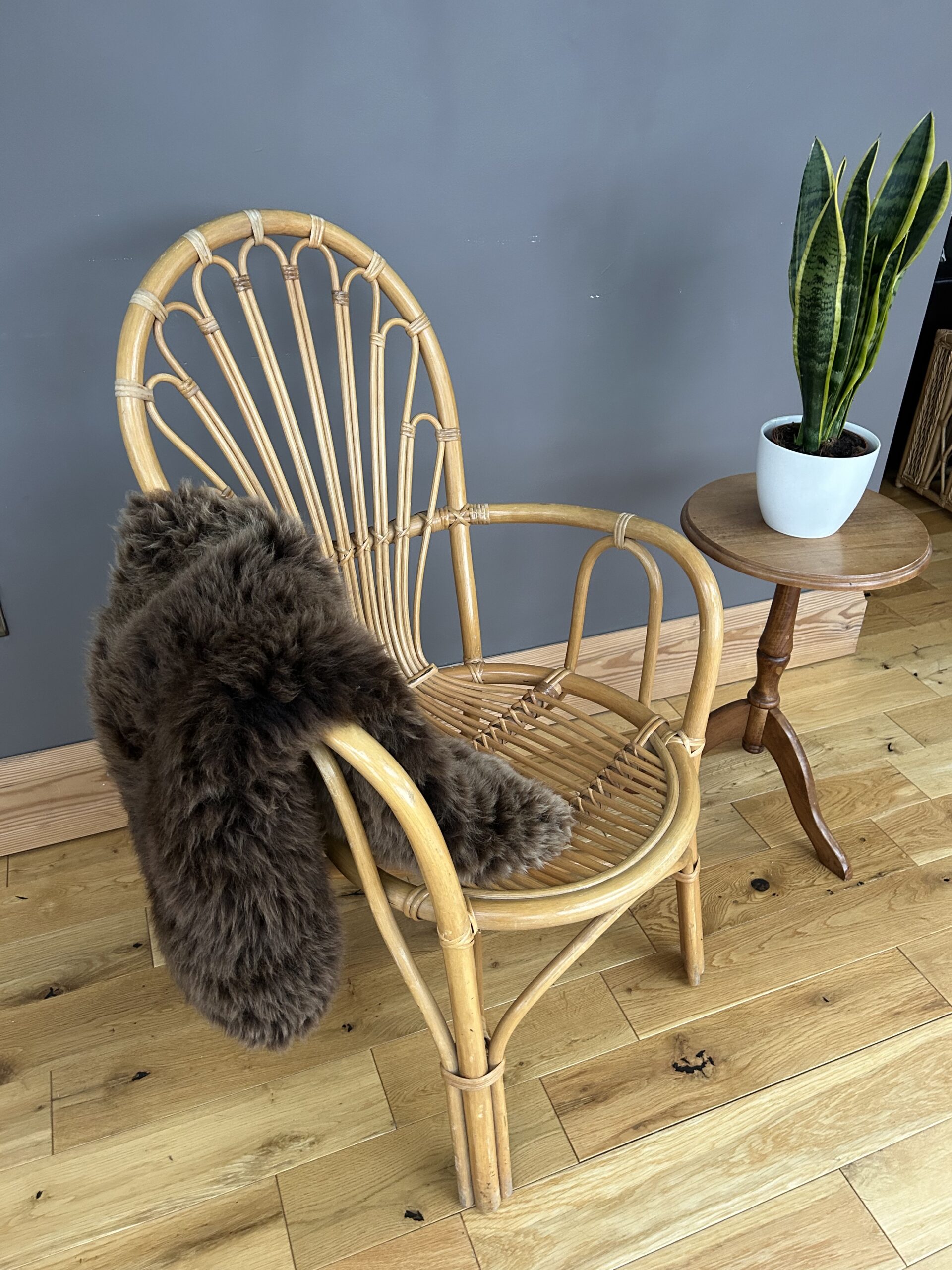 Vintage 1970s Bamboo Lounge Chair – Boho Coastal Vibes