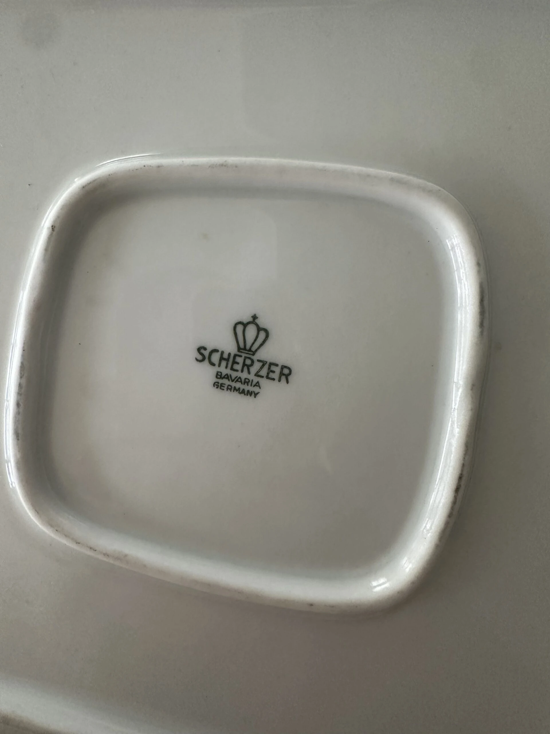 Decorative Centerpiece By Scherzer Bavaria, Germany