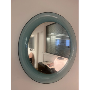 Round Lucite Mirror