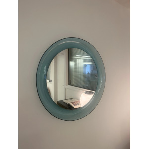 Round Lucite Mirror