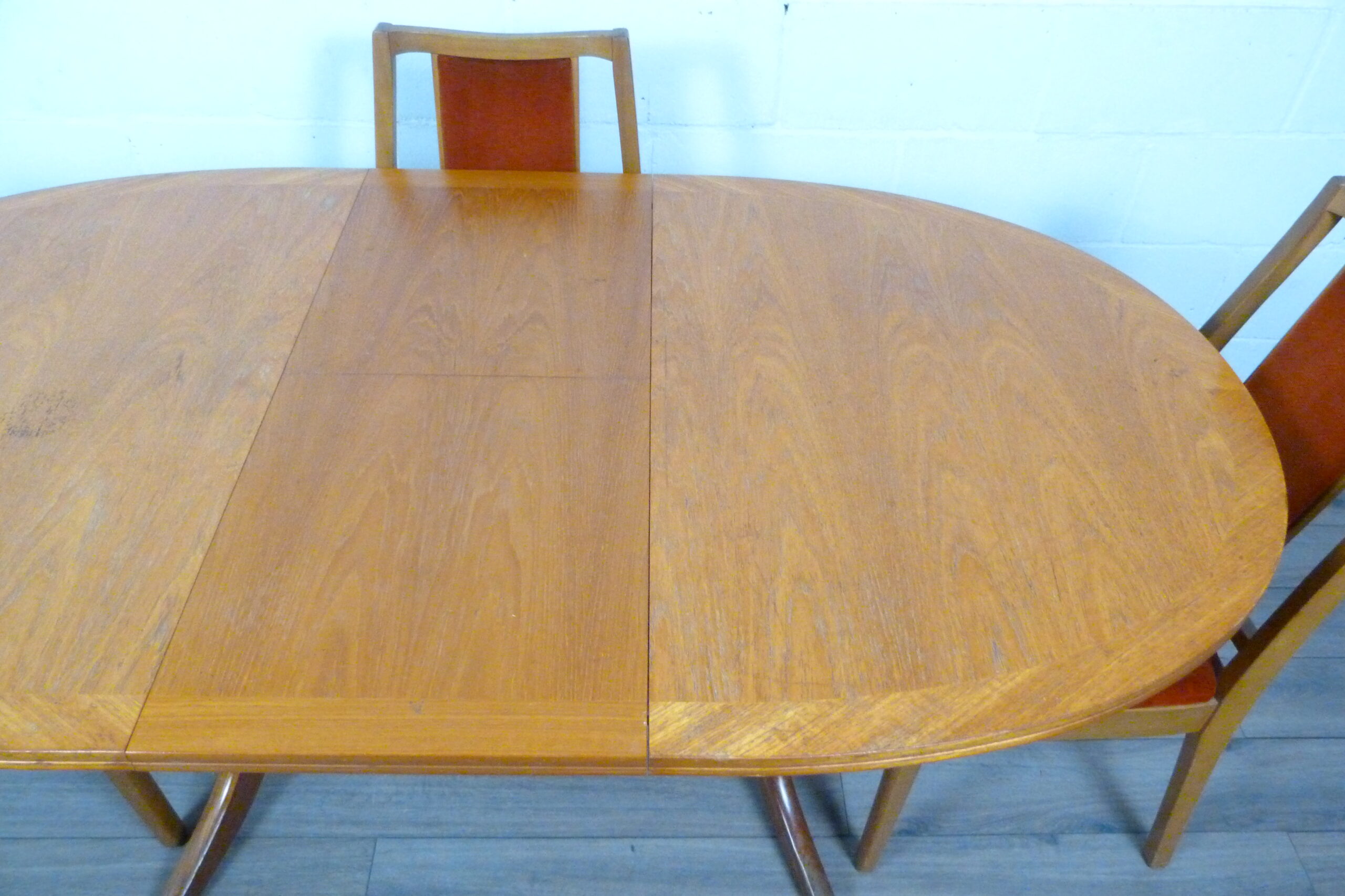 Teak Parker Knoll Dining Table & Nathan Chairs