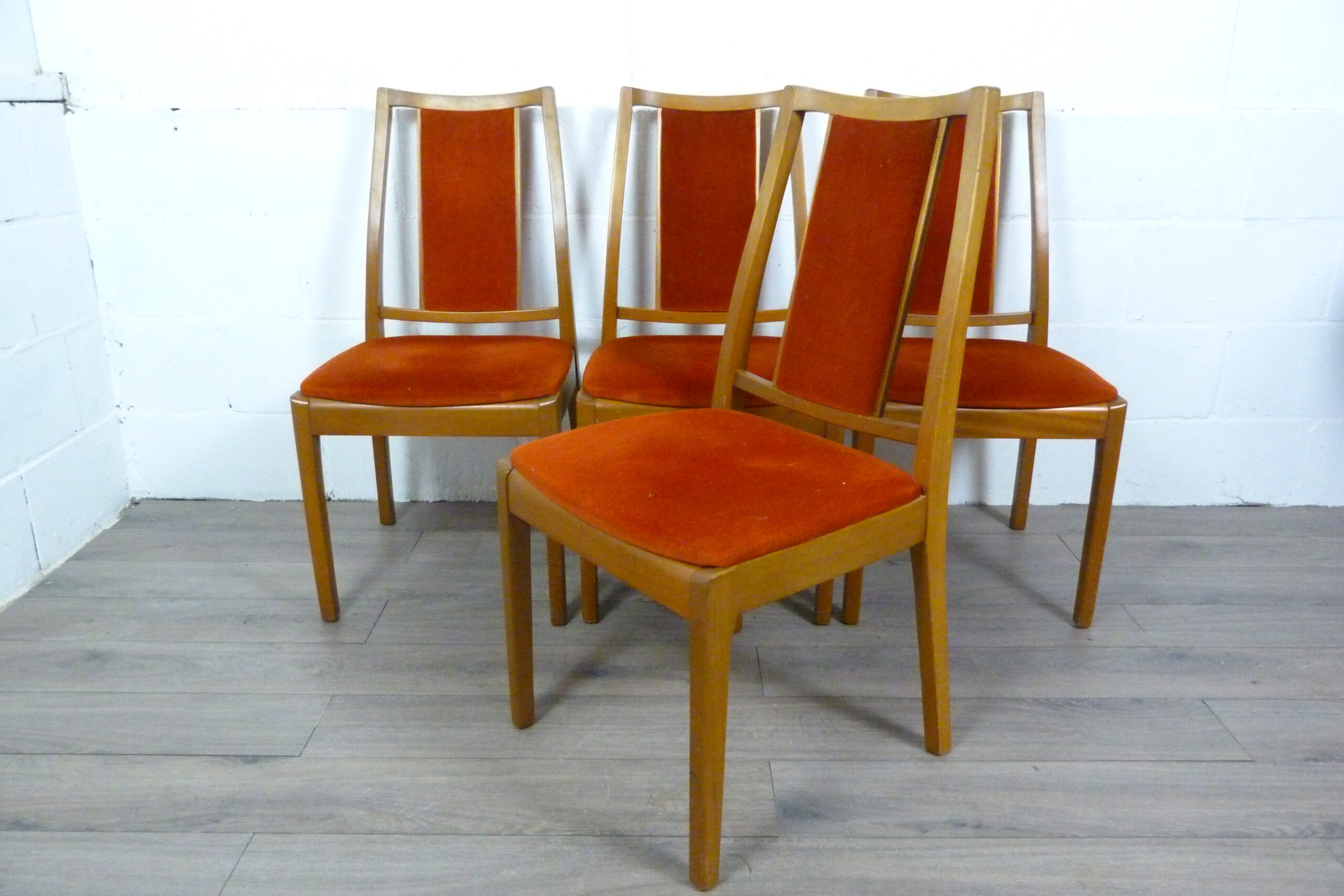 Teak Parker Knoll Dining Table & Nathan Chairs