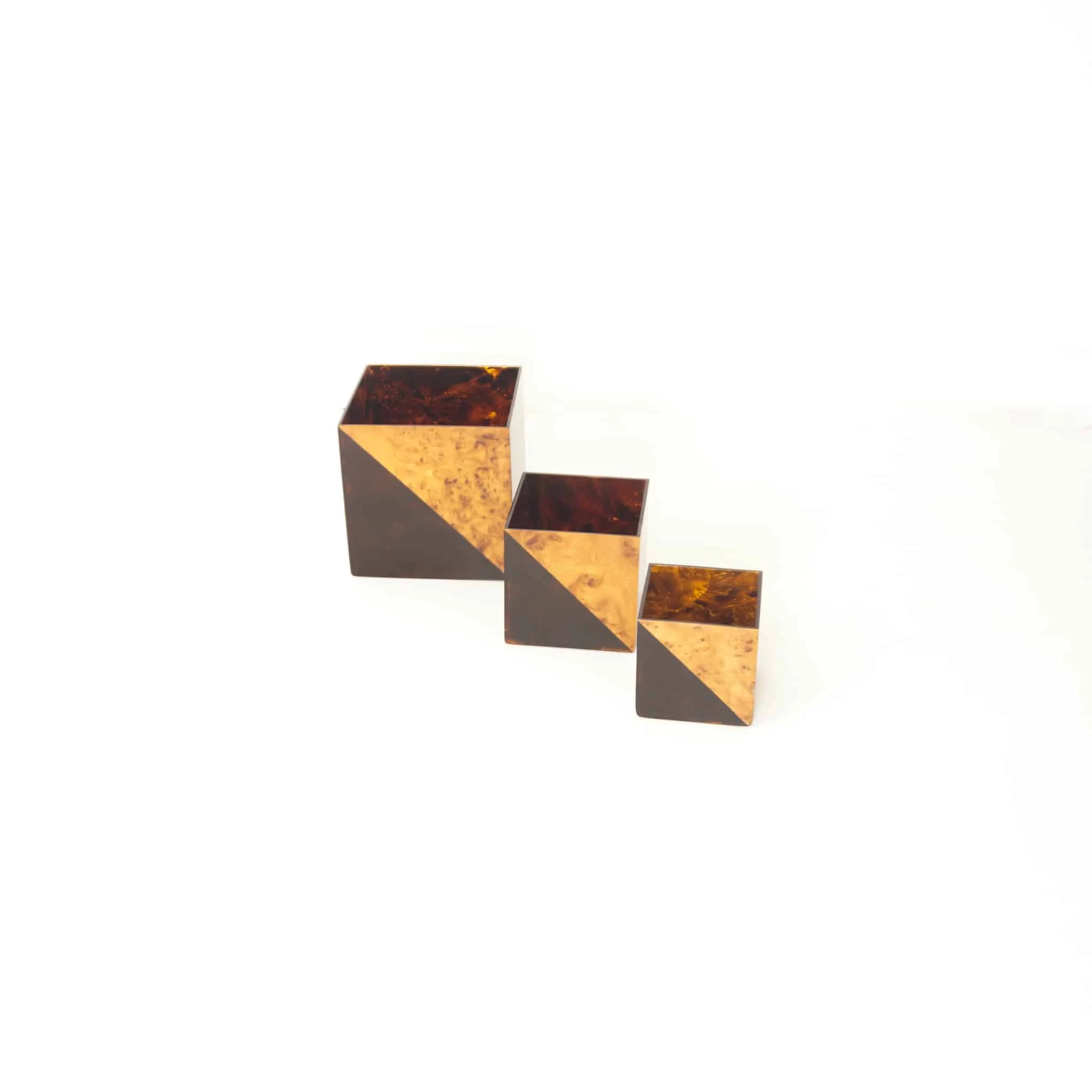 Tris of Storage Boxes, 1970