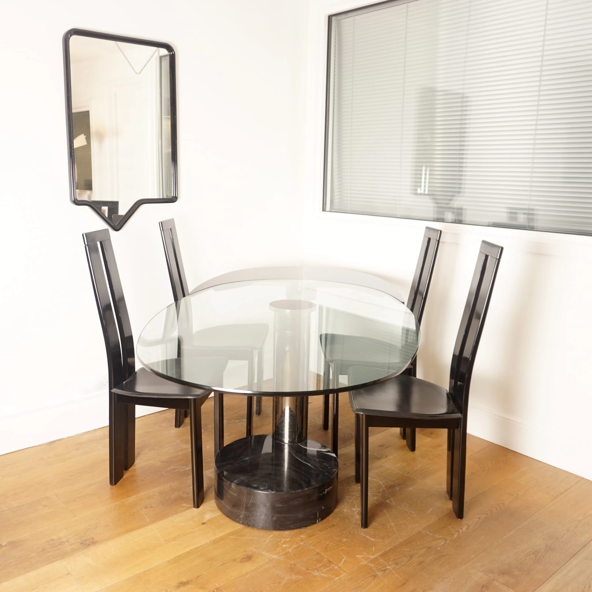 Half Moon Dining Table by Pierre Cardin, 1980