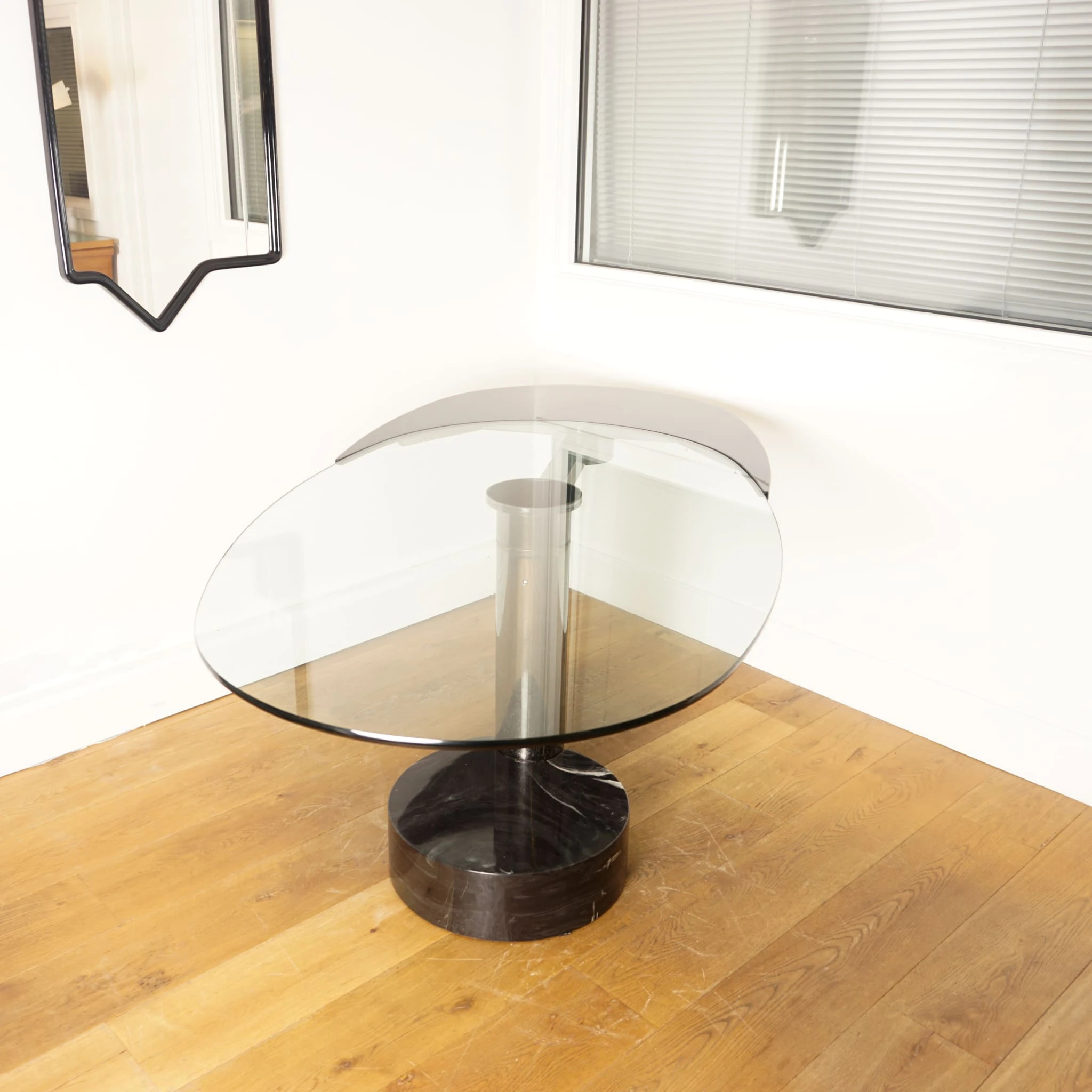 Half Moon Dining Table by Pierre Cardin, 1980