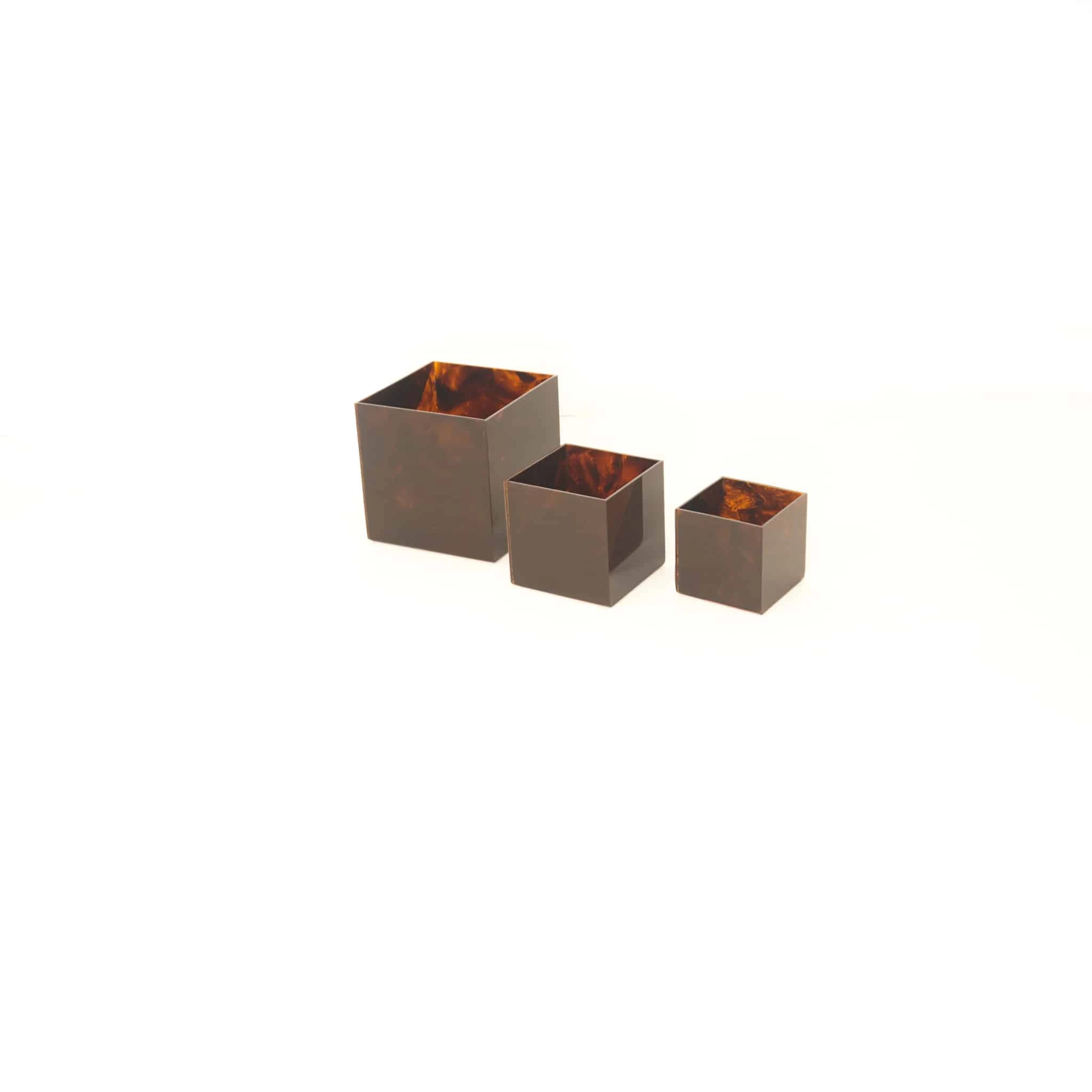 Tris of Storage Boxes, 1970