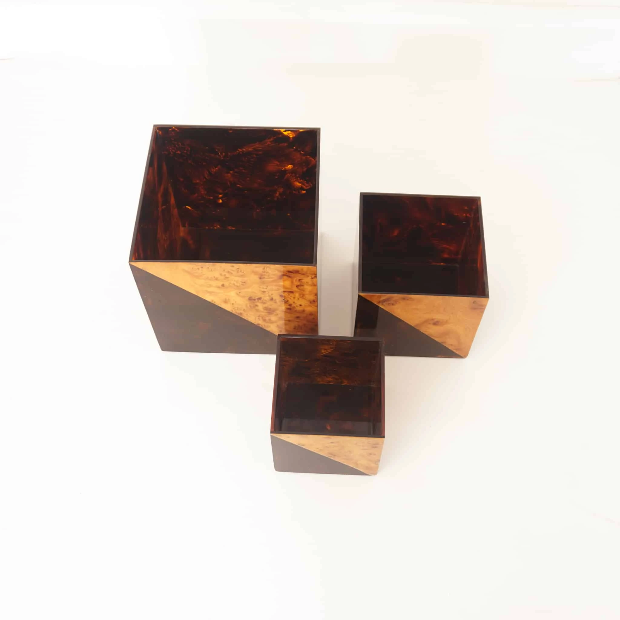 Tris of Storage Boxes, 1970