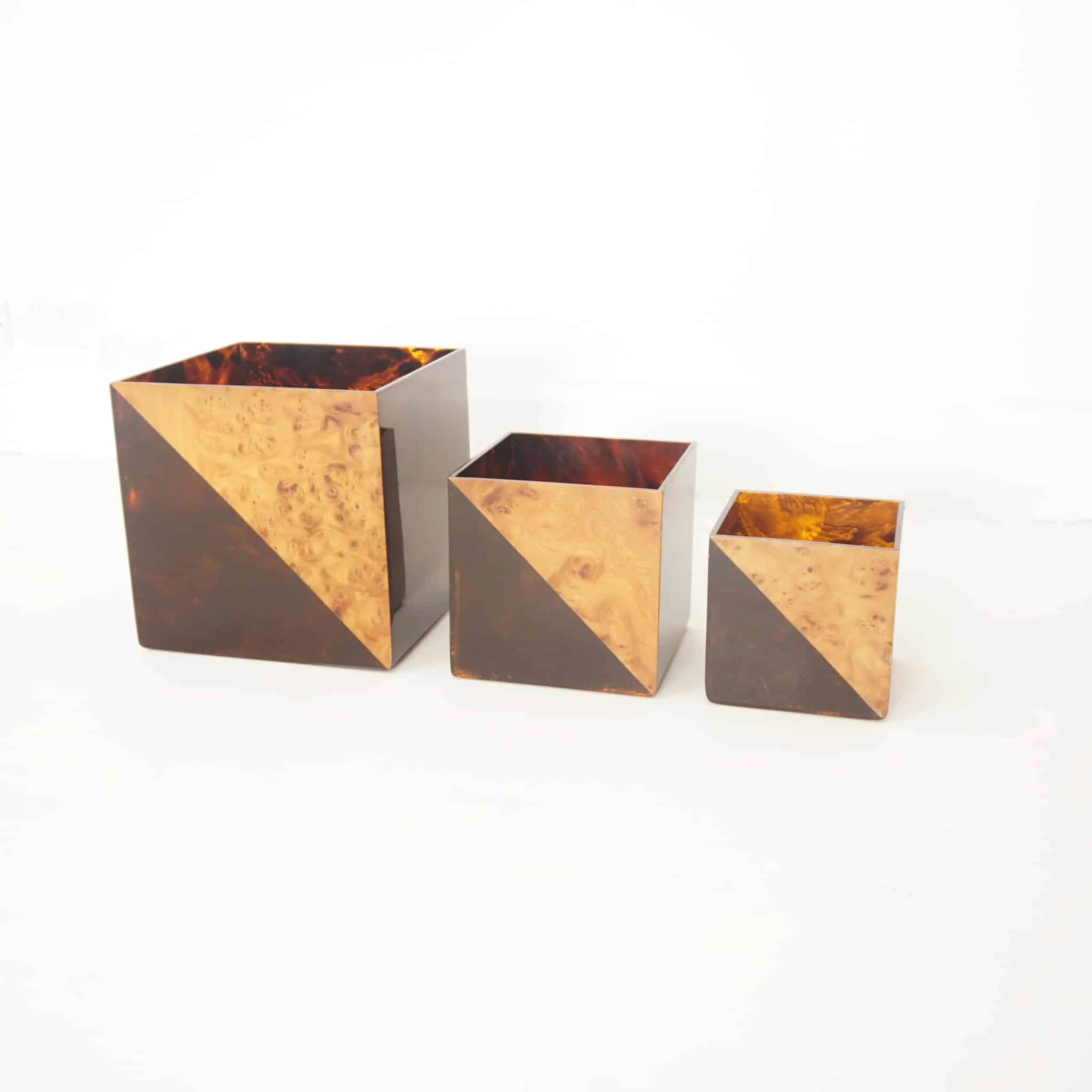 Tris of Storage Boxes, 1970