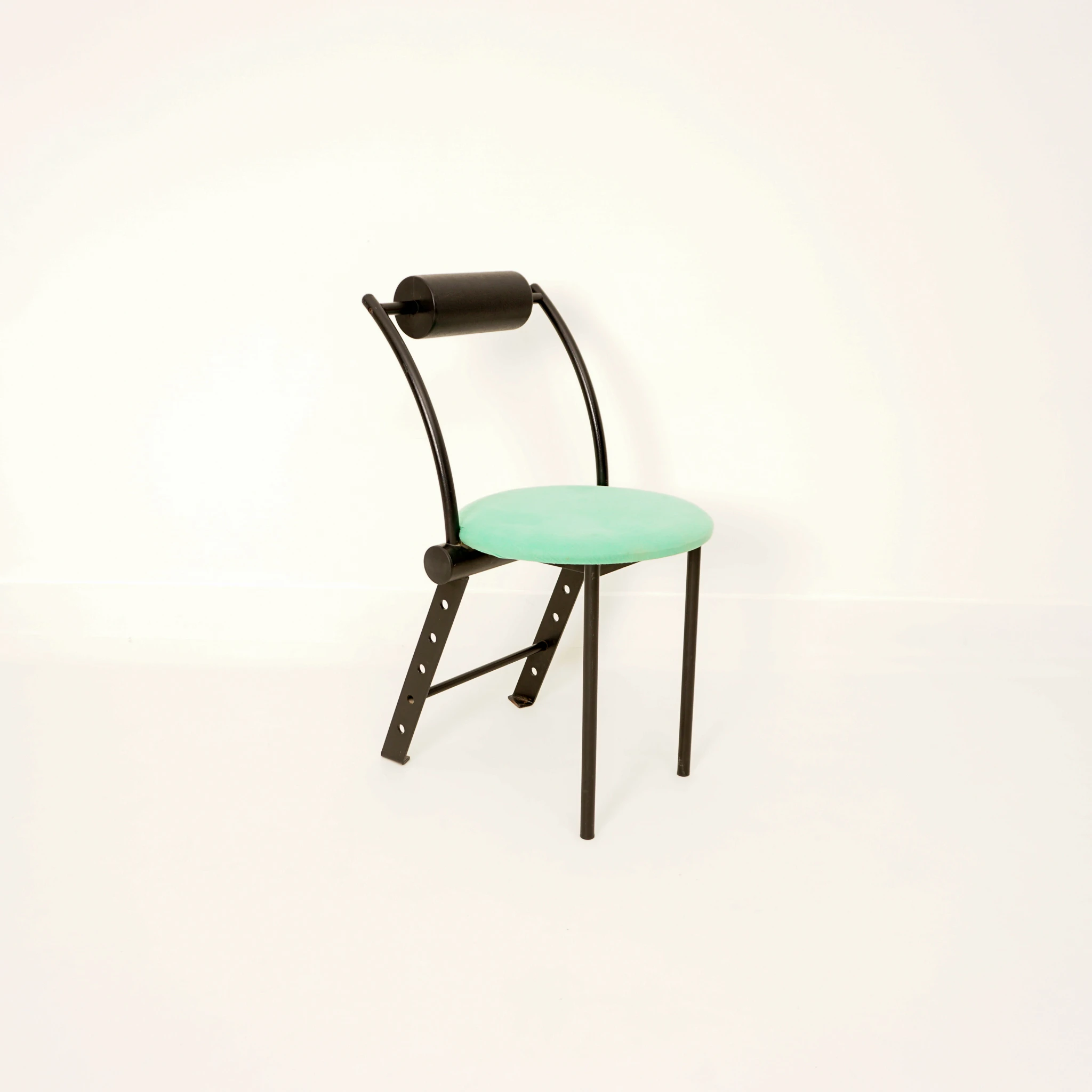 Postmodern Green Chair, 1980