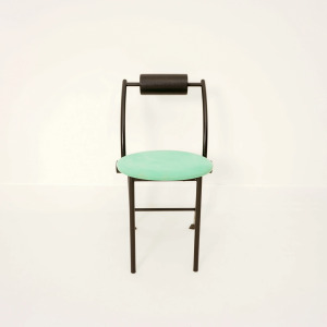 Postmodern Green Chair, 1980
