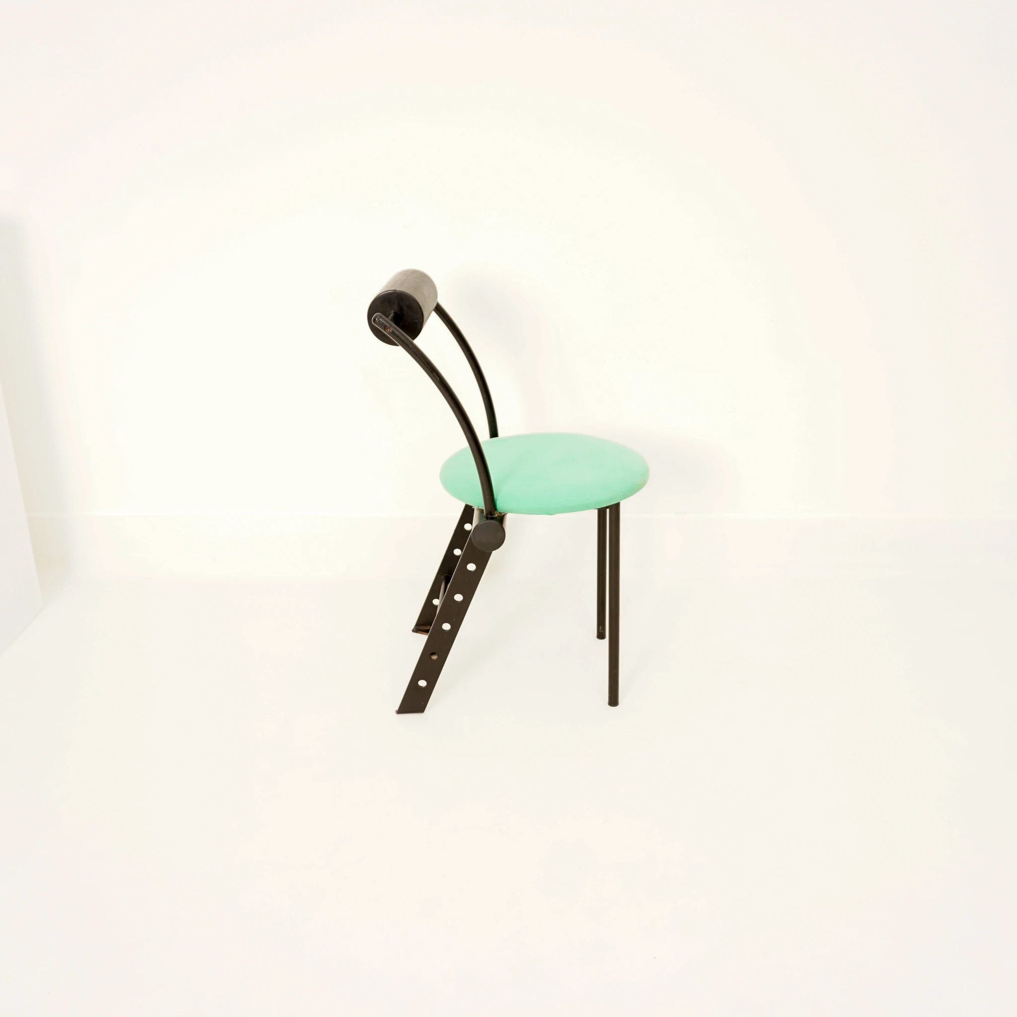 Postmodern Green Chair, 1980