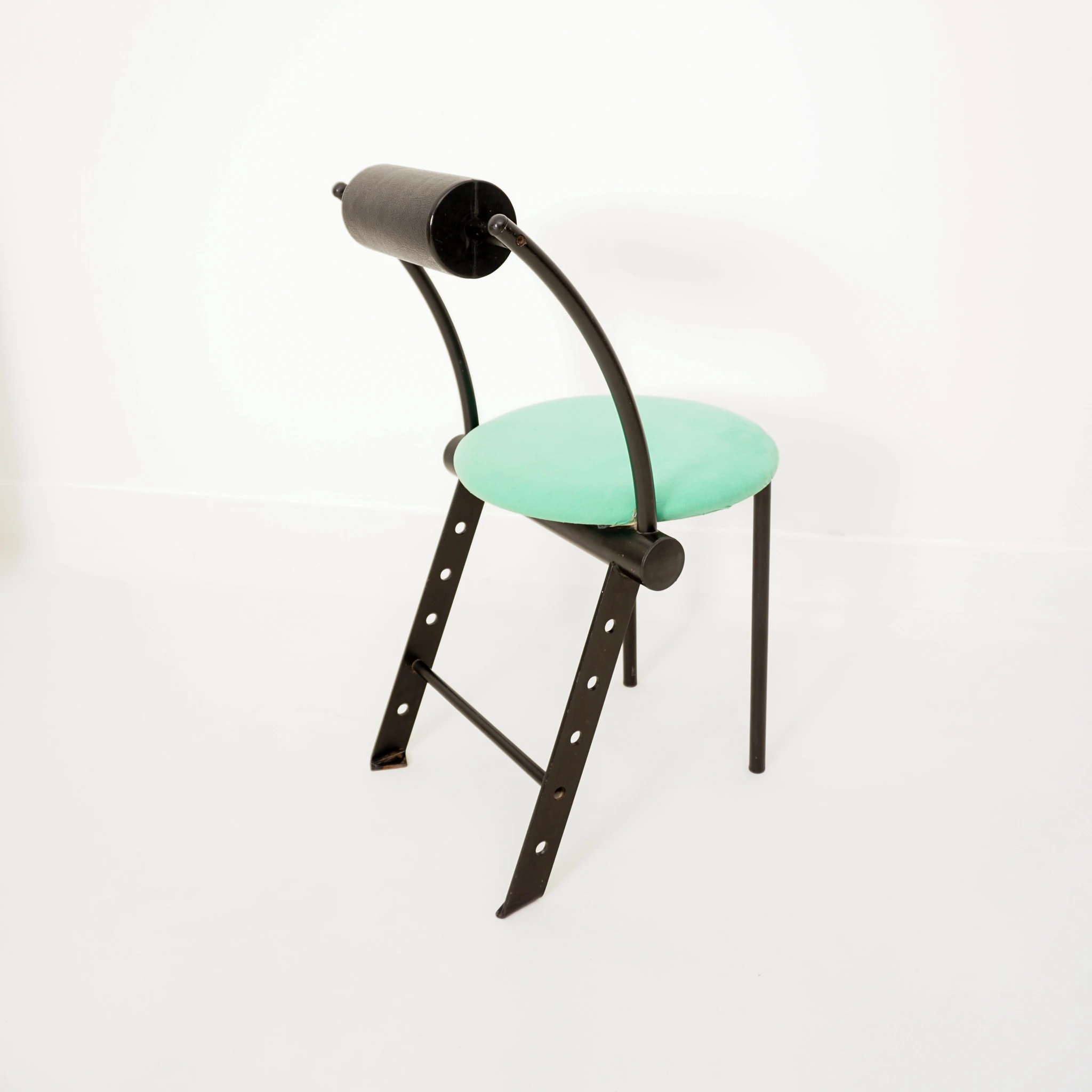 Postmodern Green Chair, 1980
