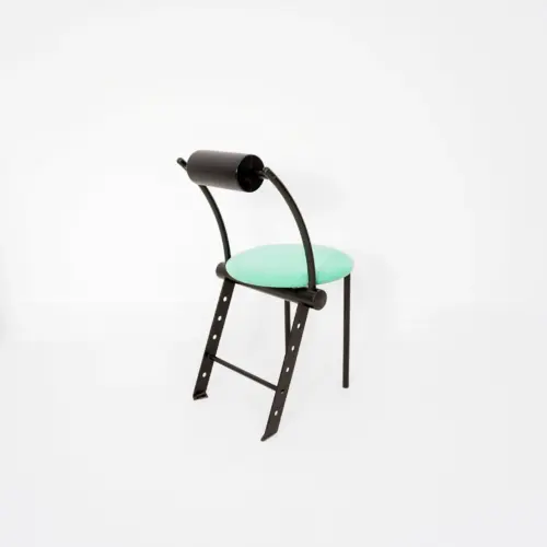 Postmodern Green Chair, 1980