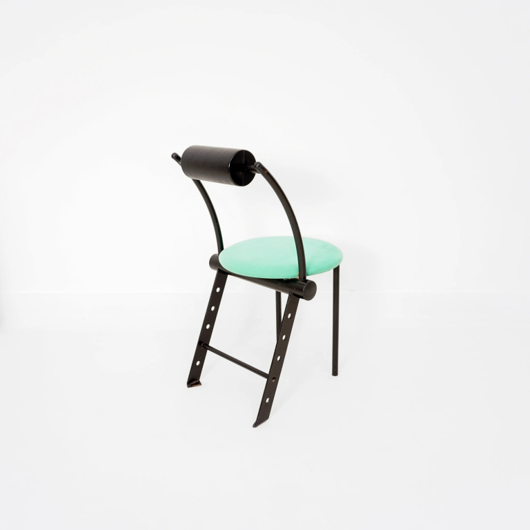 Postmodern Green Chair, 1980