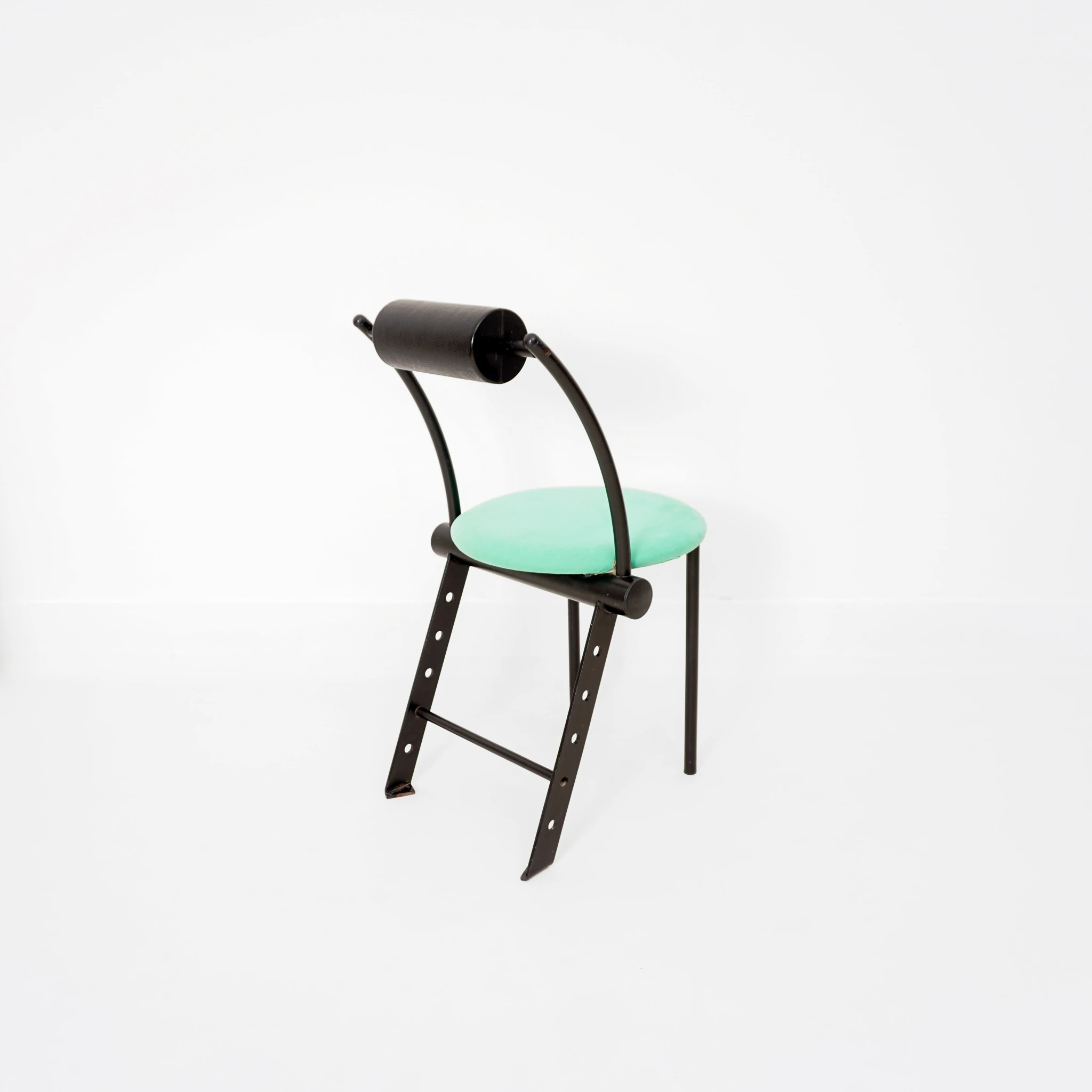 Postmodern Green Chair, 1980