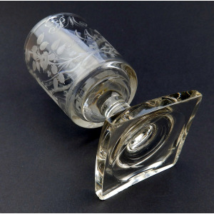 A good antique Georgian Sunderland Bridge Commemorative Glass Rummer C.1800