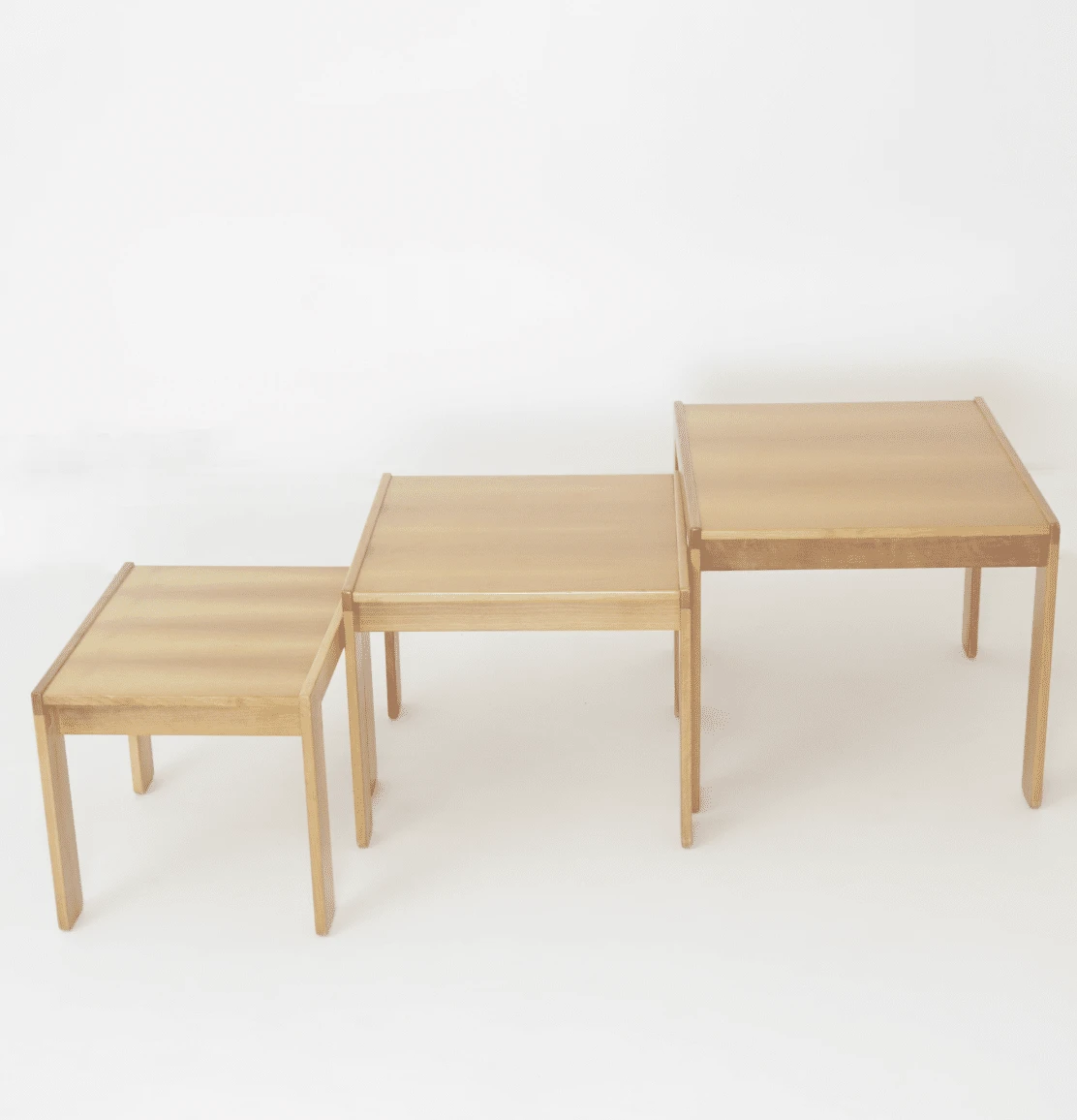 Nest Of Tables ‘777’ By Afra And Tobia Scarpa For Cassina, 1960