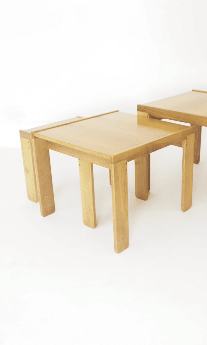 Nest Of Tables ‘777’ By Afra And Tobia Scarpa For Cassina, 1960