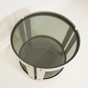 Side Table with Wheels