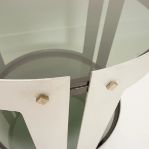 Side Table with Wheels