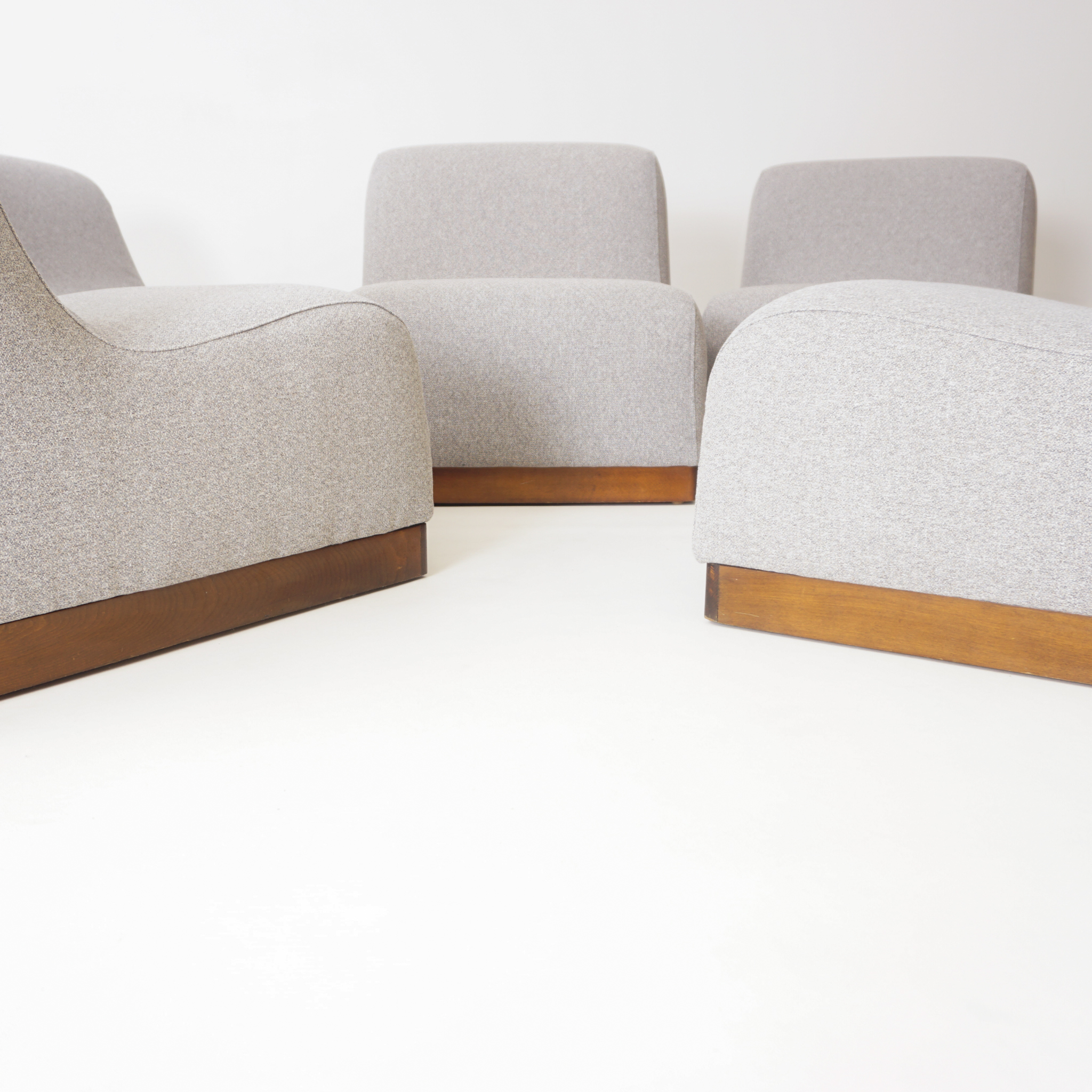 Italian Set of Five Modular Sofa, 1970