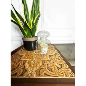 A 1970s G Plan Teak, Tiled And Smoked Glass Coffee Table, Mid Century Teak Rectangular Coffee Table, Vintage Coffee Table, Mcm Decor