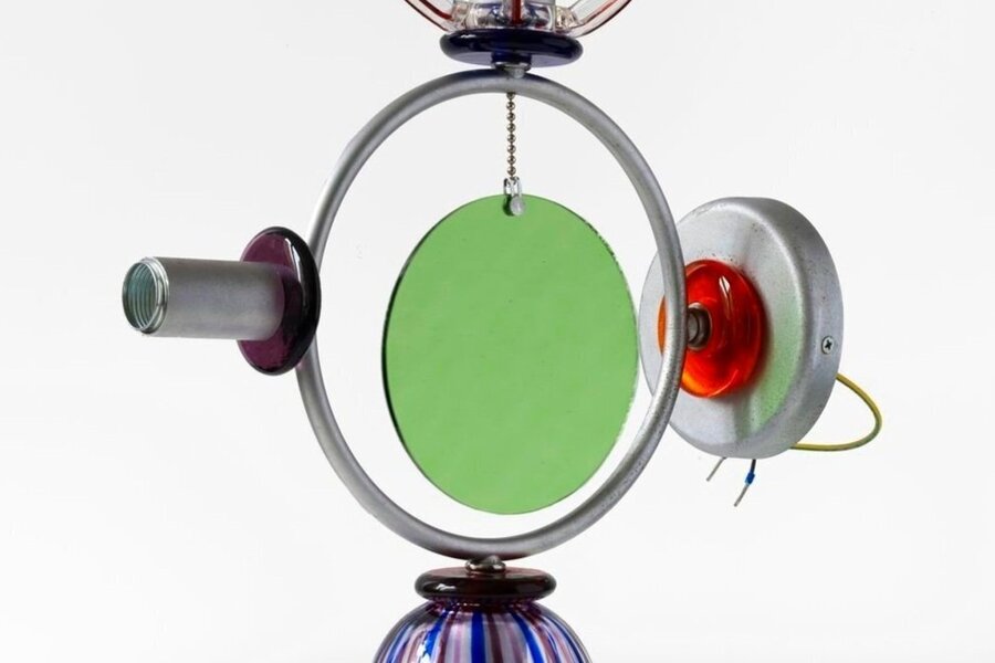 Andrea Anastasio Polychromatic Wall Lamp, 1990s