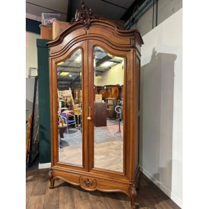 Antique French Walnut Armoire
