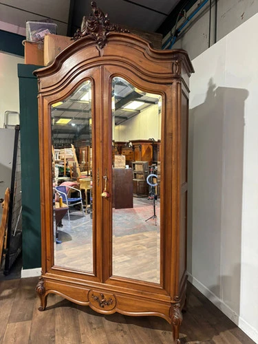 Antique French Walnut Armoire