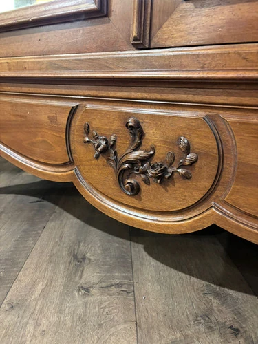 Antique French Walnut Armoire