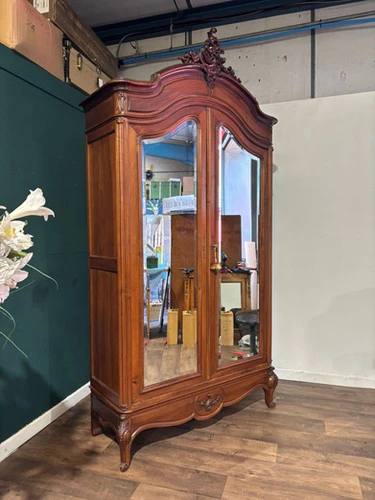 Antique French Walnut Armoire
