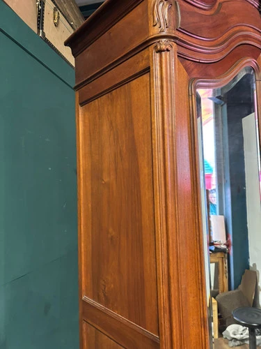 Antique French Walnut Armoire