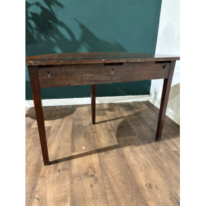 Antique Mahogany D End Table