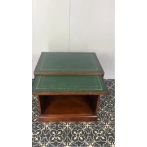 Antique Military Campaign Chest Of Drawers, Early 20th Century, Leather Top, Bedroom Furniture, Side Table, Drinks Cabinet, Mahogany Brass