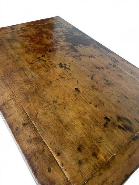Antique Qing Dynasty 19th Century Chinese Red Lacquered Altar Table Sideboard