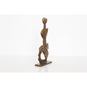 Aristide Patsoglou Greek 20th Century Bronze Sculpture