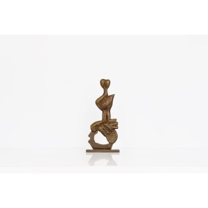 Aristide Patsoglou Greek 20th Century Bronze Sculpture