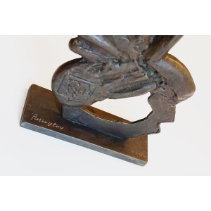 Aristide Patsoglou Greek 20th Century Bronze Sculpture