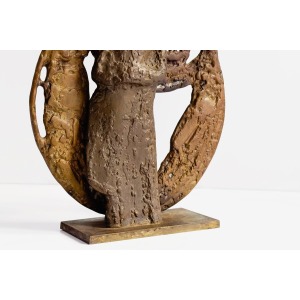 Aristide Patsoglou – “Music” Captivating Bronze Sculpture 20th Century