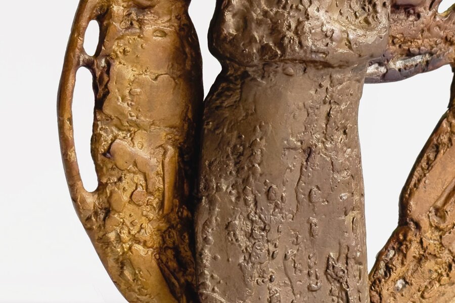 Aristide Patsoglou – “Music” Captivating Bronze Sculpture 20th Century