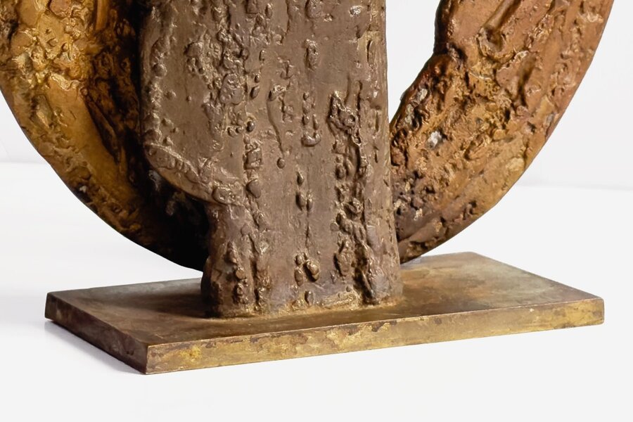 Aristide Patsoglou – “Music” Captivating Bronze Sculpture 20th Century
